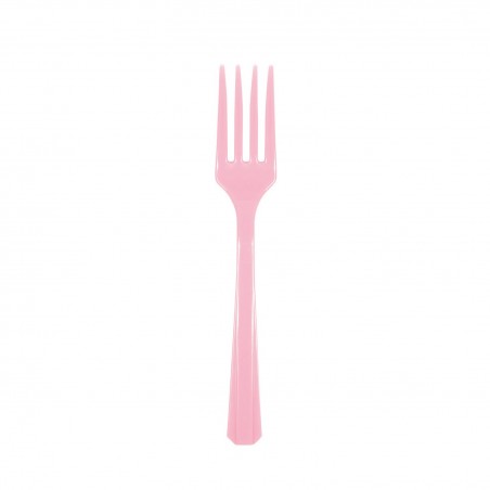 Tenedores desechables rosa Pretty Pink