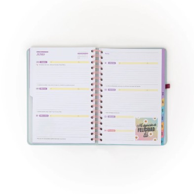 Agenda Wonder Semanal 2026 Objetivo de la semana que se acabe