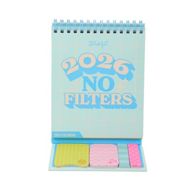 Calendario pequeño de mesa 2026 No Filters Mr Wonderful