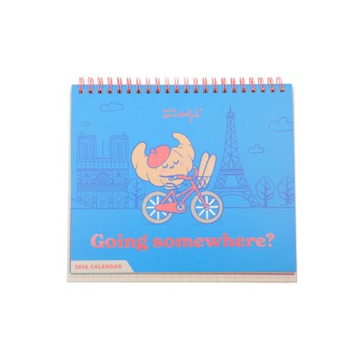 Calendario de escritorio 2026 Going somewhere? | Mr. Wonderful