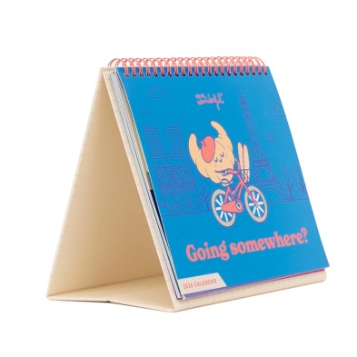 Calendario de escritorio 2026 Going somewhere? | Mr. Wonderful