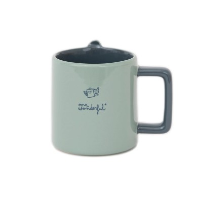 Taza 3D estrella y arcoíris Nací para brillar