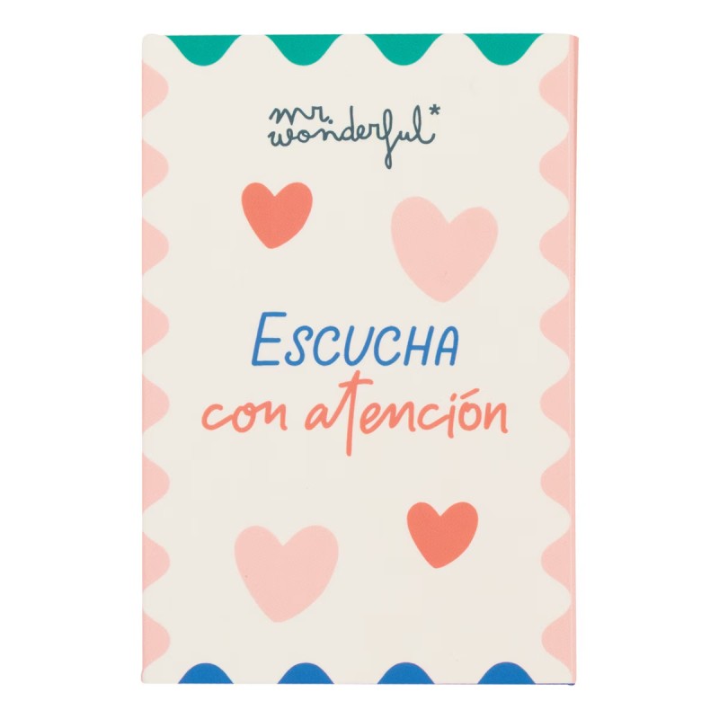 Postal con grabador de audio Escucha lo que te dice mi corazón