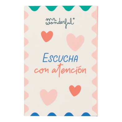 Postal con grabador de audio Escucha lo que te dice mi corazón