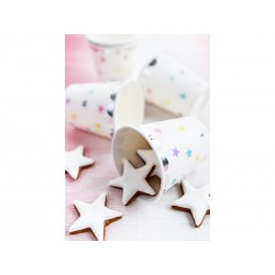 Unicornio - Vasos de papel con estrellas