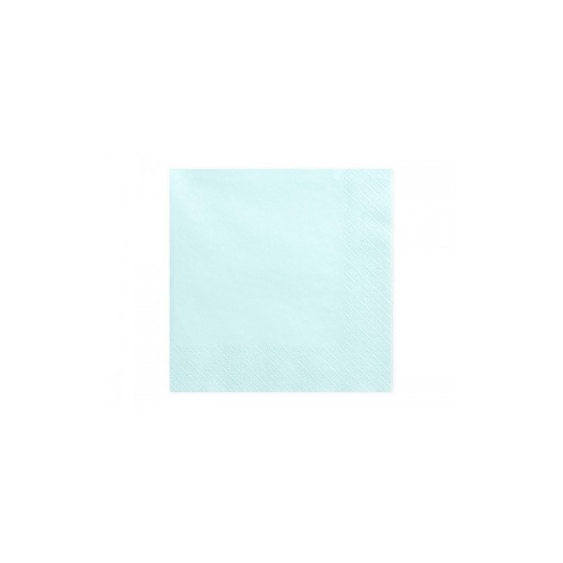 Servilletas de papel - Azul claro
