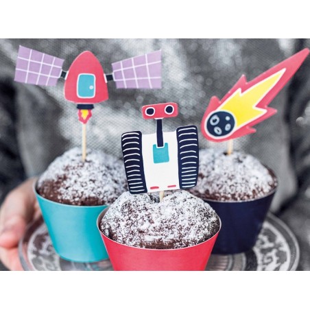 Fiesta espacial - Kit Cupcakes