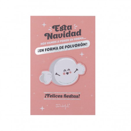 Postal navideña Esta Navidad nos vamos a poner en forma...