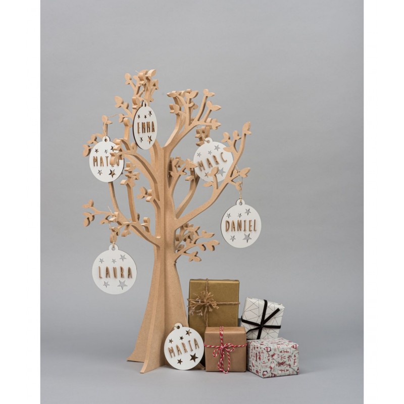 Bolas de Navidad de madera Personalizadas